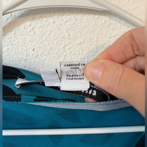 DIANE VON FURSTENBURG DVF Julian Little Leaves Teal Wrap Dress Size 4 - Picture 7 of 12